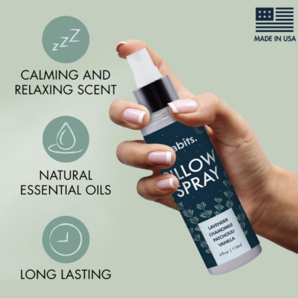 Habits Pillow Spray - Lavender Sleep Spray for Pillows - Picture 3 of 10